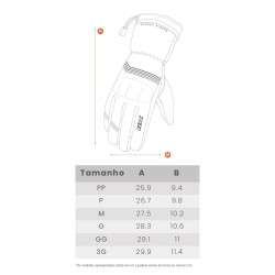 LUVA DRYTECH X11 MOTOCICLISTA