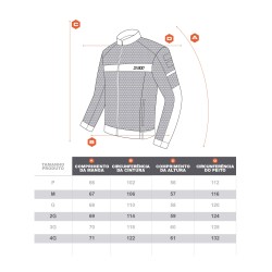 JAQUETA SUPER AIR MASCULINA X11 MOTOCICLISTA