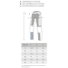 Calça de Motociclista com Proteção C.E. e Painéis Ventilados - Confort